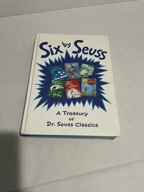 Dr. Seuss Contents Page - White & Blue Accents